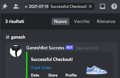 sebasaurrr's tweet photo. Ganoooooshhh as always 🥶
could have gone better still a lot of failed checkouts
🐘 @GaneshBot 
⚡️ @WildProxies @RageProxies @TheResiGame 
🖥️ @ToxicServerss 
🔌 @easycopeu https://t.co/e35zgo2AS9
