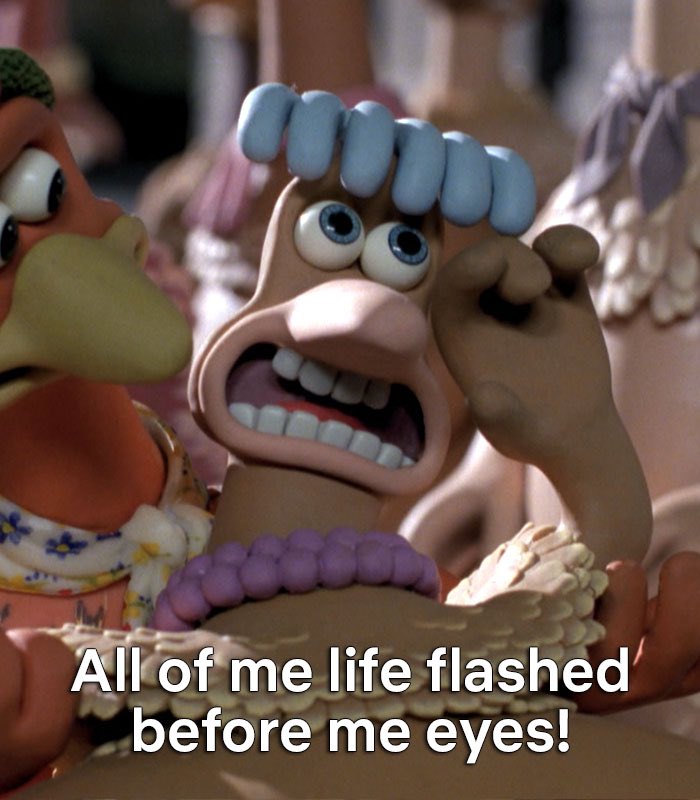 memes_data's tweet image. when you look back on the work week that was just updating the information asset register: