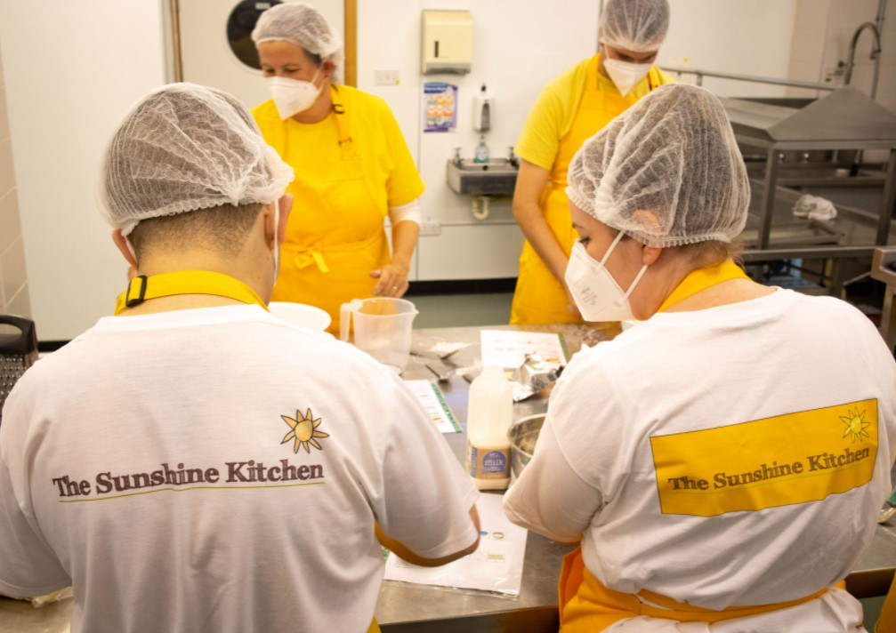 ONFifePress's tweet photo. We're delighted to partner to @Sunshine_Cupar!
After their previous kitchen lease expired, the project will now work in Rothes Halls.
They give young adults with a lifelong neurological condition a chance to develop food products, then sell them at local markets.
#ShineOnFife https://t.co/fWit1338kS