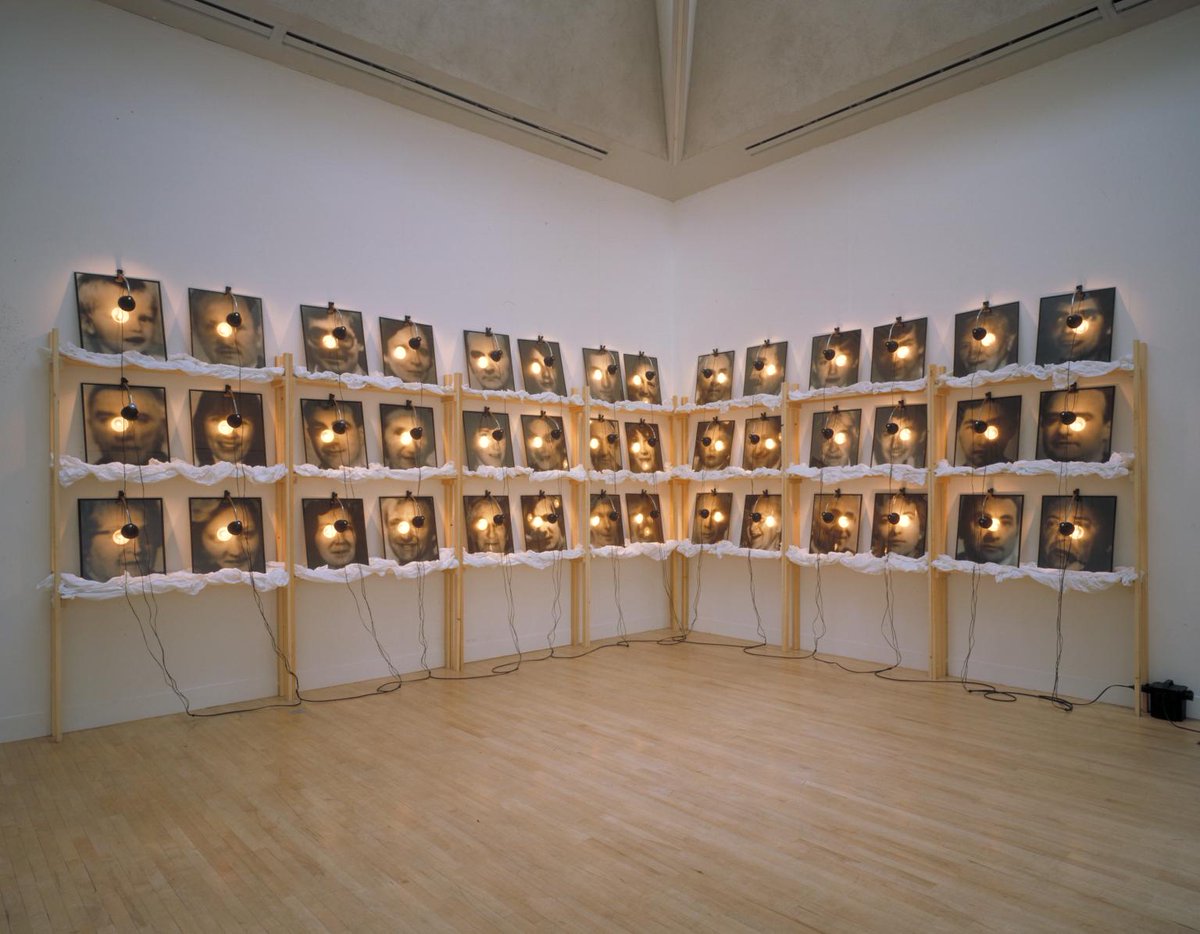We're deeply saddened that artist Christian Boltanski has died aged 76. Christian was known for his poetic &amp; meditative responses to life, its journey and its end.

'Everyone is unique, yet everyone disappears so quickly' - Christian Boltanski (1944-2021) bit.ly/3xGsaVy