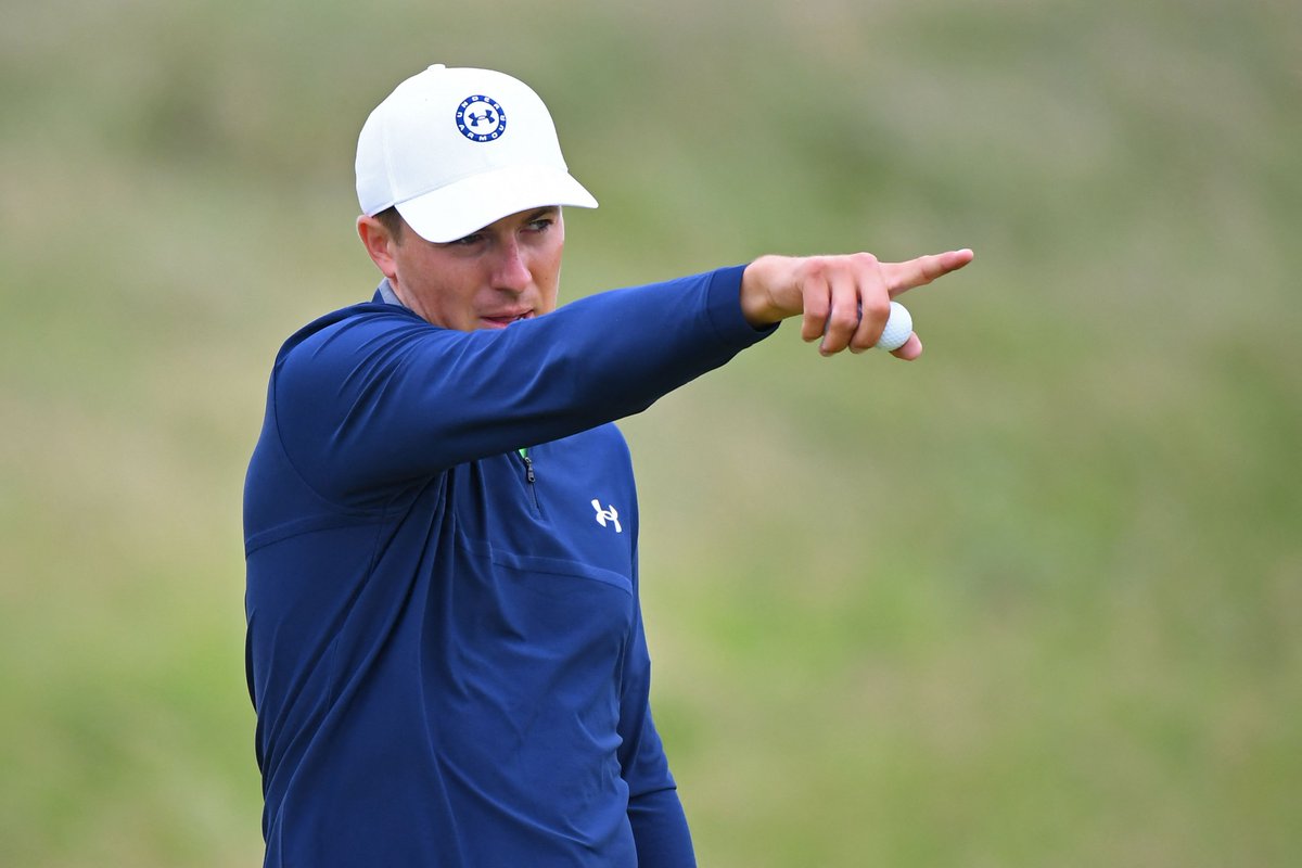 Kyle Porter on Twitter "Spieth tracking Bryson's drives today.…