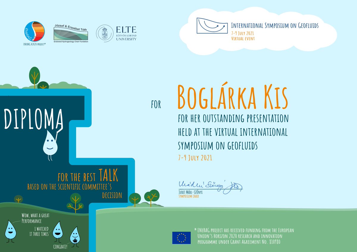 enerag_geofluid's tweet photo. The winners of the #vGeofluids21 Symposium!
Congratulations on your success! 

#ENeRAG #h2020 #vGeofluids21 #geofluids2021 #geofluids #virtualevent #elte #iah #numericalsimulation #modelling #groundwater #heat #transport #hydrochemistry #fluidrockinteraction #congratulations https://t.co/Qp2tNZRdqs