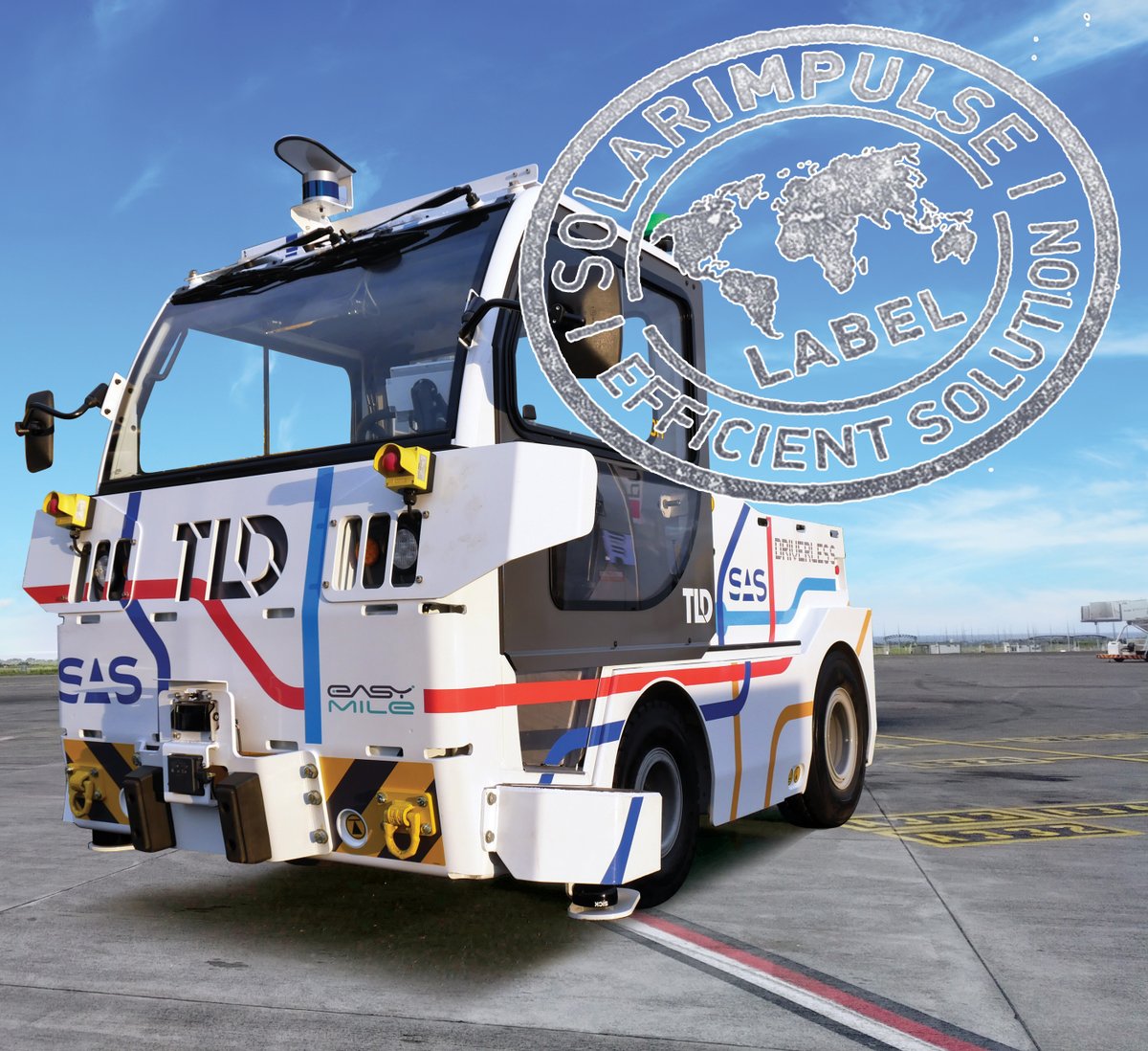 Smart Airport Systems is pleased to announce that TractEasy, our electric powered autonomous baggage tractor, has been awarded the Solar Impulse Efficient Solution Label.

More information here - solarimpulse.com/label
#1000Solutions  #smartairportsystems #GreenAviation