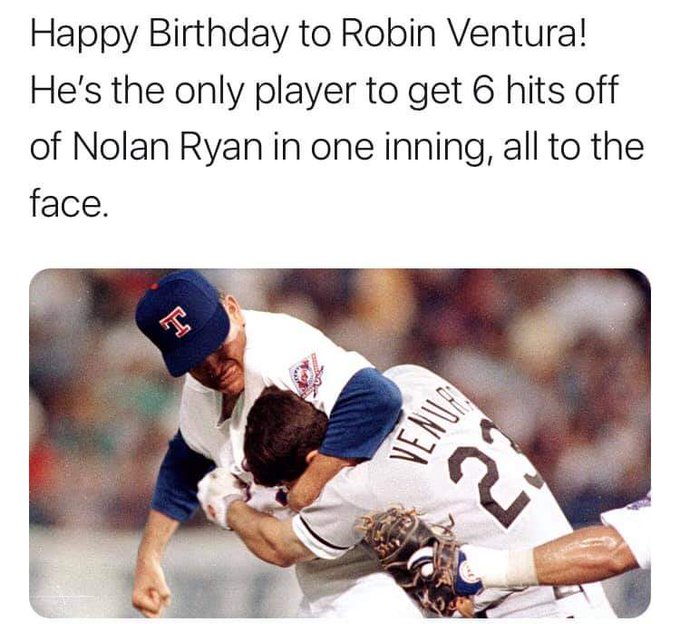 Happy 54th Birthday to Robin Ventura. 
