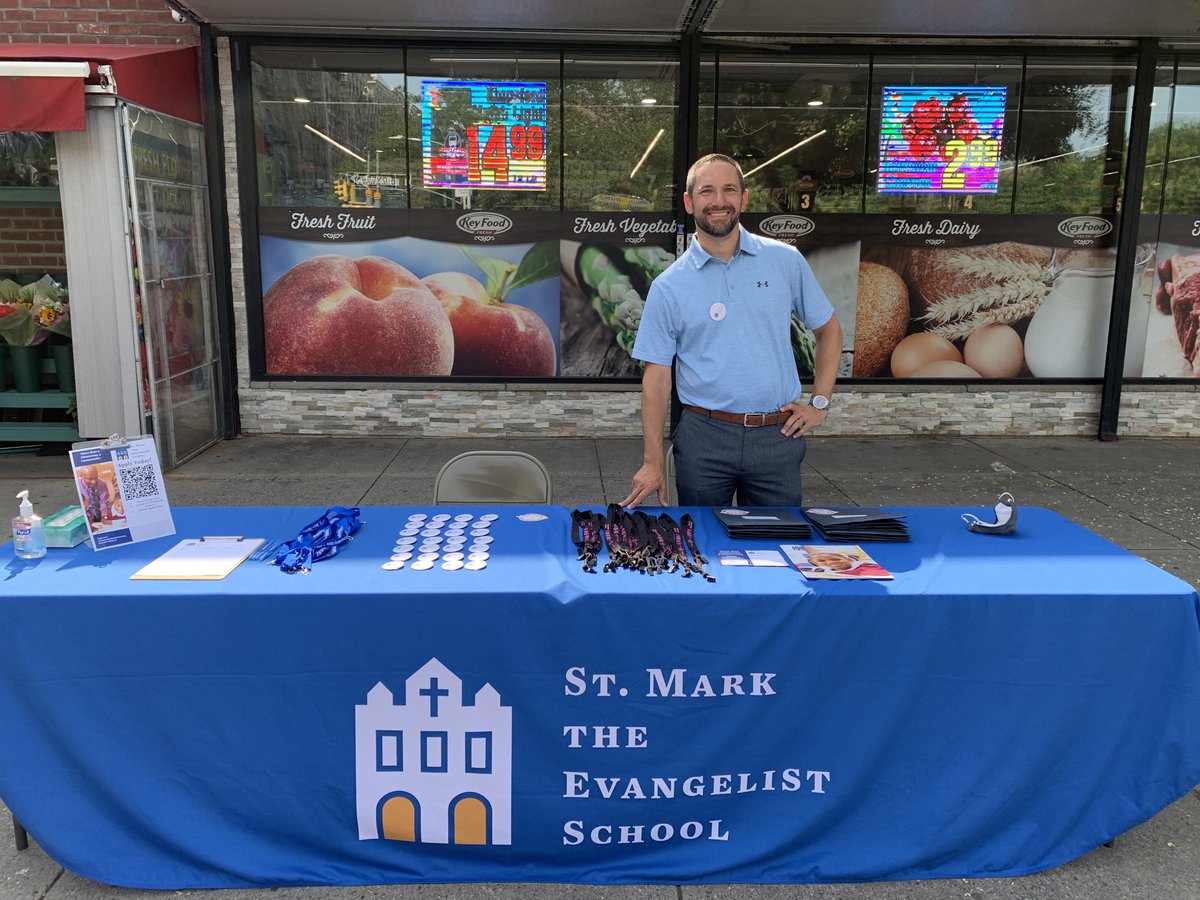Come press forward with us and enroll your child for the 2021-22 school year at St. Mark the Evangelist. We’ll be outside Key Foods today on Lenox Ave. Stop by and see us! ⁦<a href="/PartnershipPost/">Partnership Schools</a>⁩