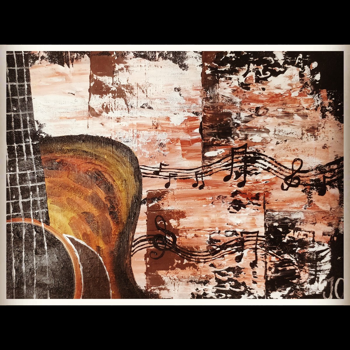 Commissioned work round 2

For the love of music #classicalguitar #waltz #musicalnotes #abstractart #acrylicpainting #artistsontwitter
