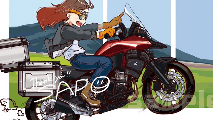 バイクと女の子シリーズのtwitterイラスト検索結果 バイクと女の子シリーズのtwitterイラスト検索結果