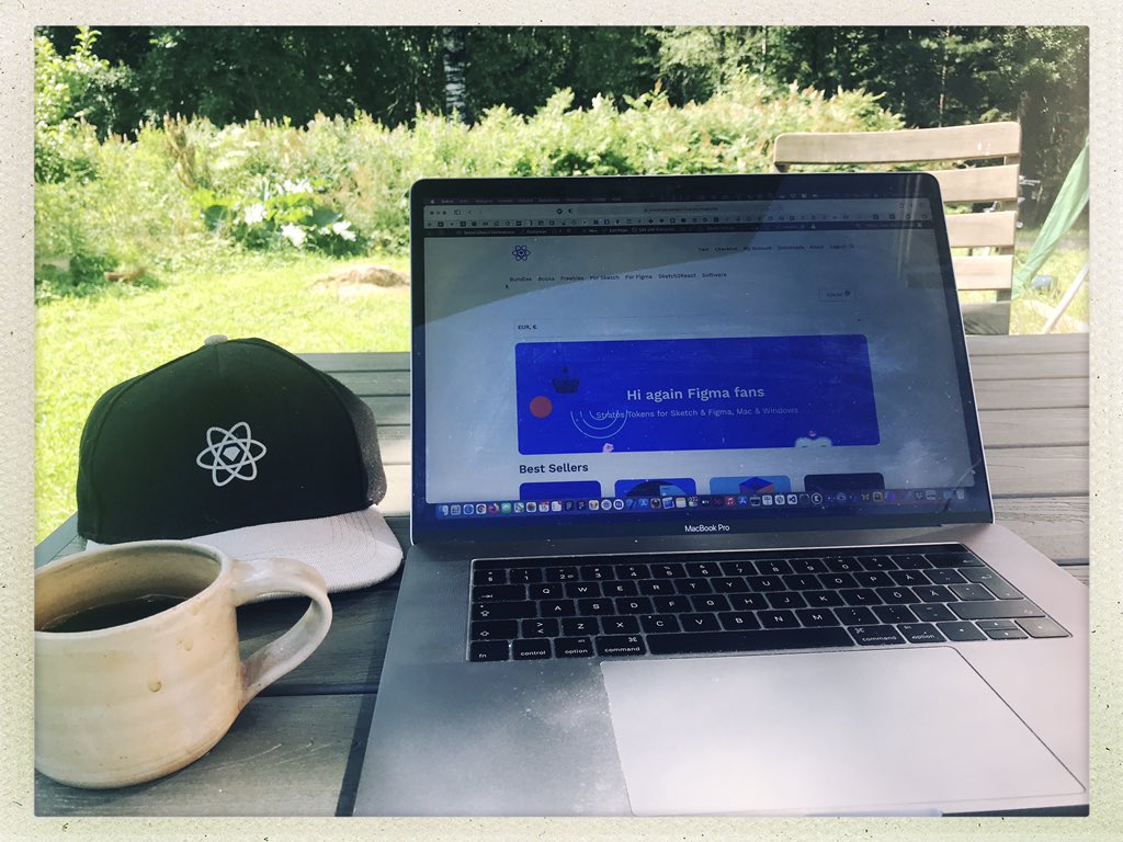Sketch2R's tweet image. Even though we’re on #vacaymode we never ever stop maintaining and updating our #marketplace #sketch2react 👨🏻‍💻🥳