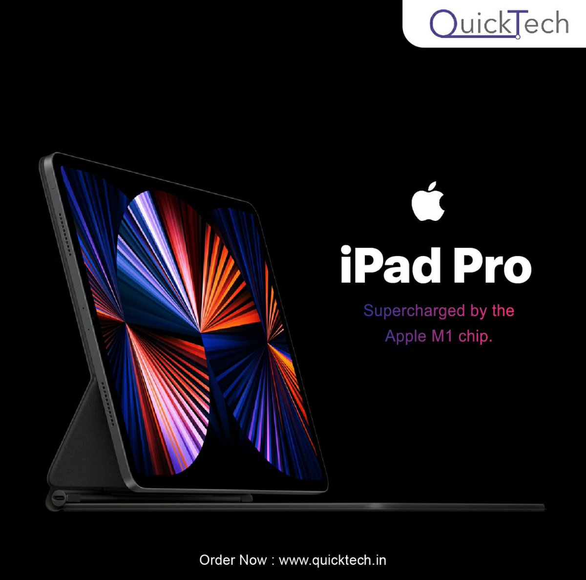 quicktech_in's tweet photo. Experience mind-blowing performance with supercharged Apple M1 chip! 🔥
Order your favourite Apple products now at QuickTech &amp; get them delivered super fast! 🤩
Shop now - Link in bio!
#quicktech #ipadpro #ipad #appleipad #newlaunch #apple #applestore #appleipad2021 #ipadpro2021 https://t.co/kKvTBOsG0B