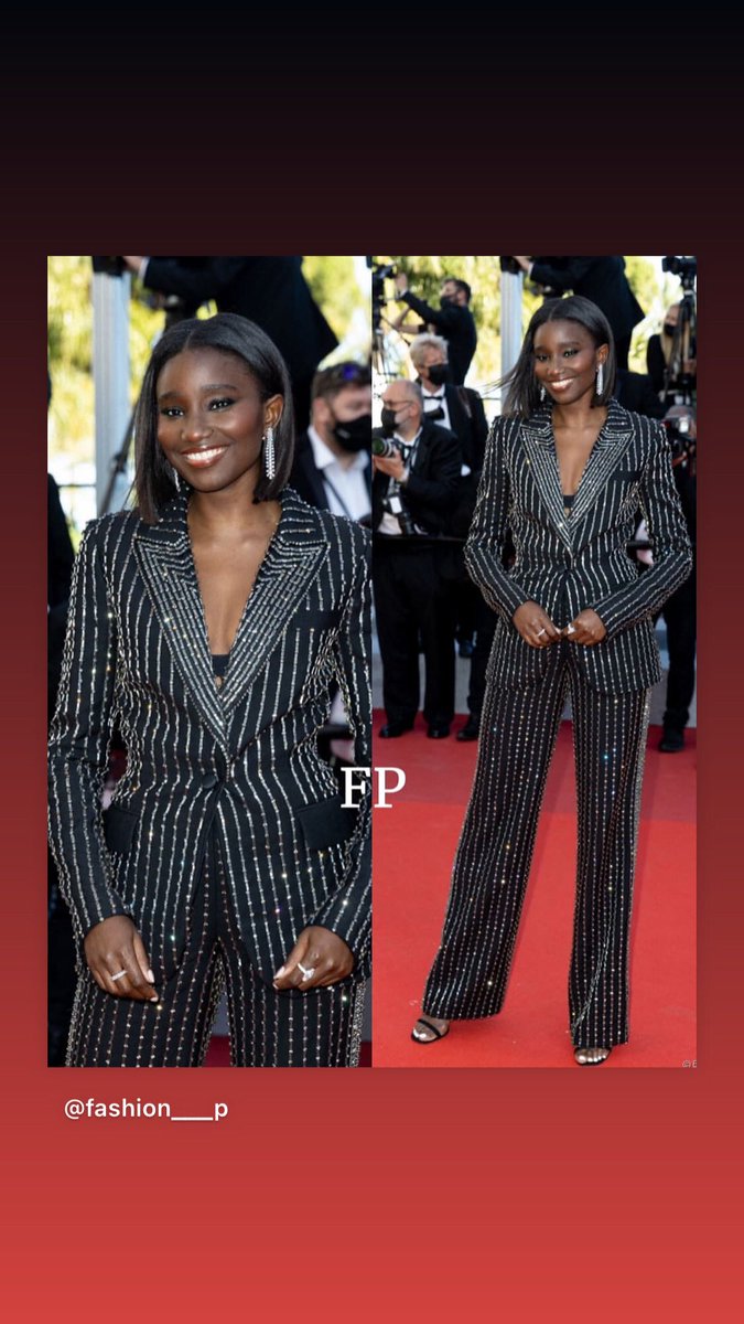 Merci Karidja Touré pour les travaux 👌🏾🔥 pas vos influenceuses yougouyougou 😂😂 #FestivalDeCannes2021