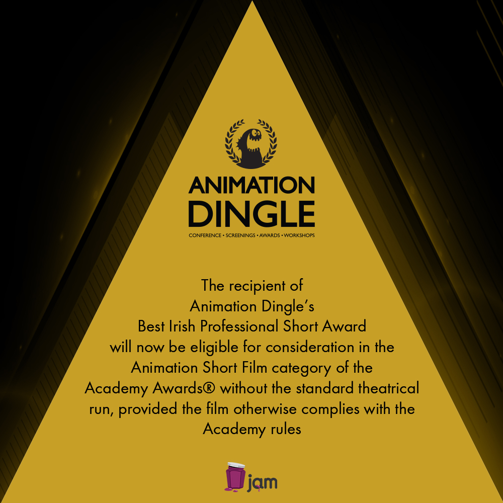 Animation Dingle on Twitter: "Now an Academy qualifying festival for the Film ADs Best Irish Pro Film will be eligible for consideration in the Animation Short Film category of