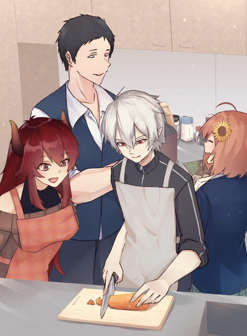 包丁ペロペロせずにみんなで料理するド葛本社
#どくずほんしゃ 