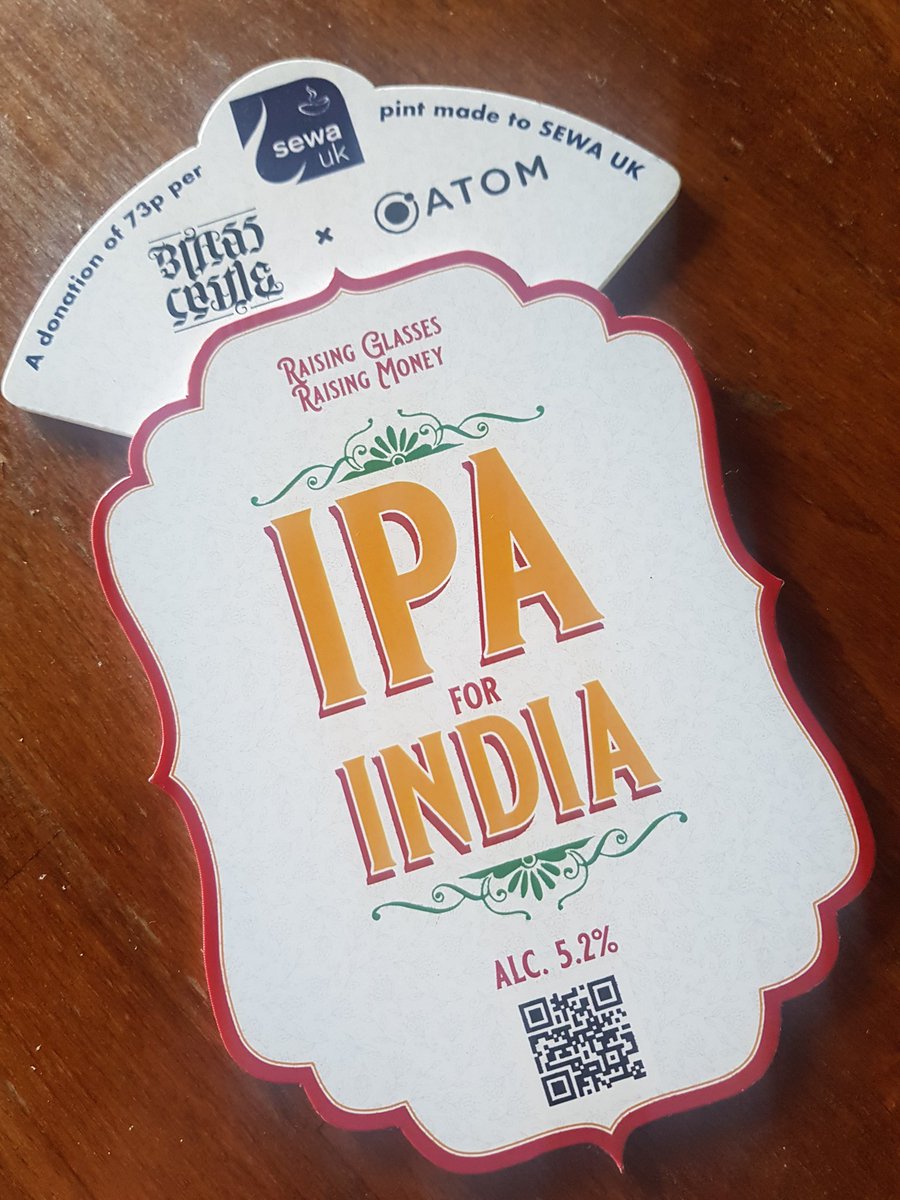 blackcatliv's tweet photo. First one has landed from @BrassCastleBeer @atombeers more #IPAforIndia to come from @HollowStoneBrew @BangTheElephant @blackstormbrew @LMBrewing @RideBrewingCo @Yorkshire_Heart
Event details below, drink good beer, do a nice thing.
https://t.co/rkcotAaa3T https://t.co/LgD2VPd96U
