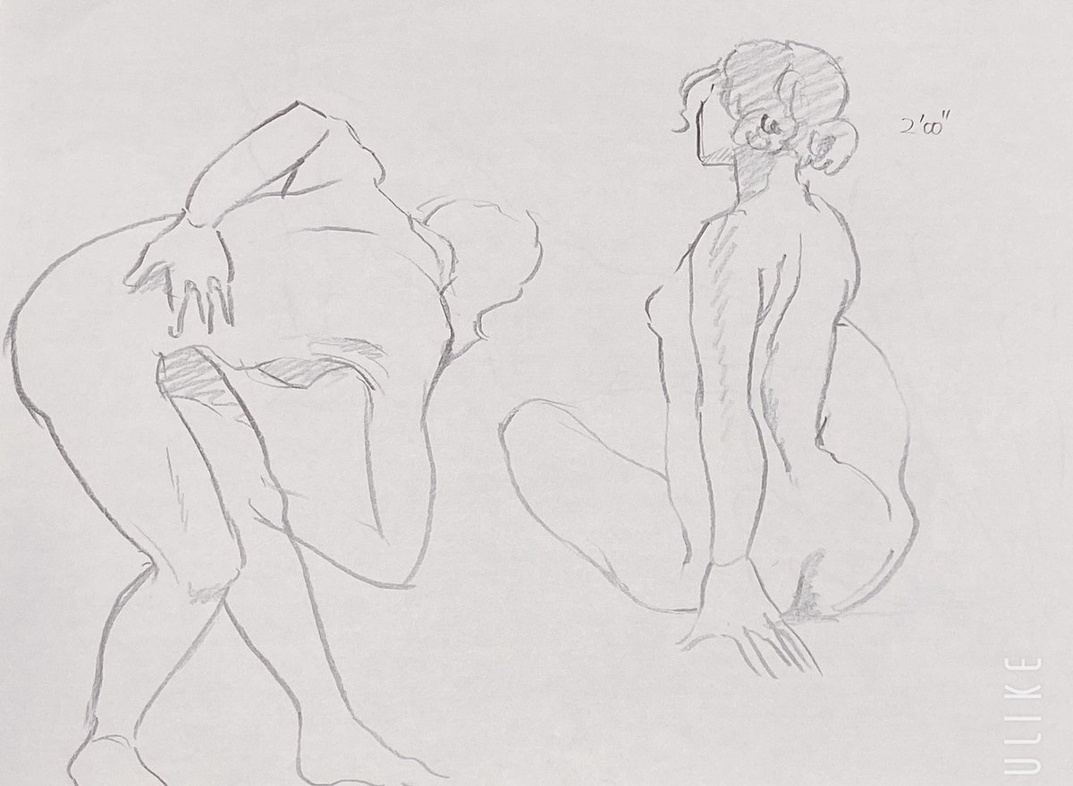 Kyapi18's tweet image. 作品作りに追われつつ
クロッキー‼︎
#クロッキー
#自己記録
#個展決まったから
#必死のパッチで描いてるよ