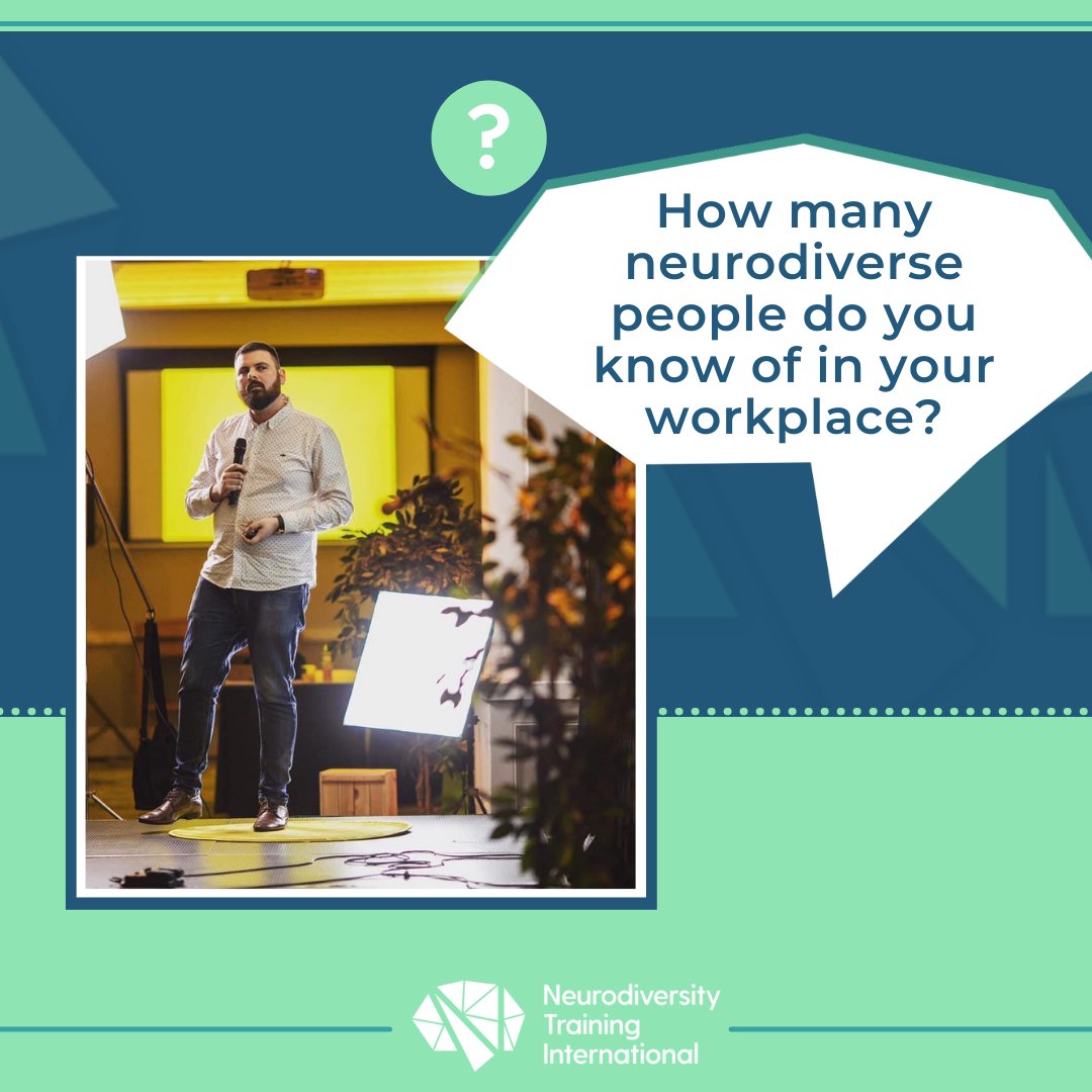How many neurodiverse people do you know of in your workplace?

#neurodiversity #autism #autistic