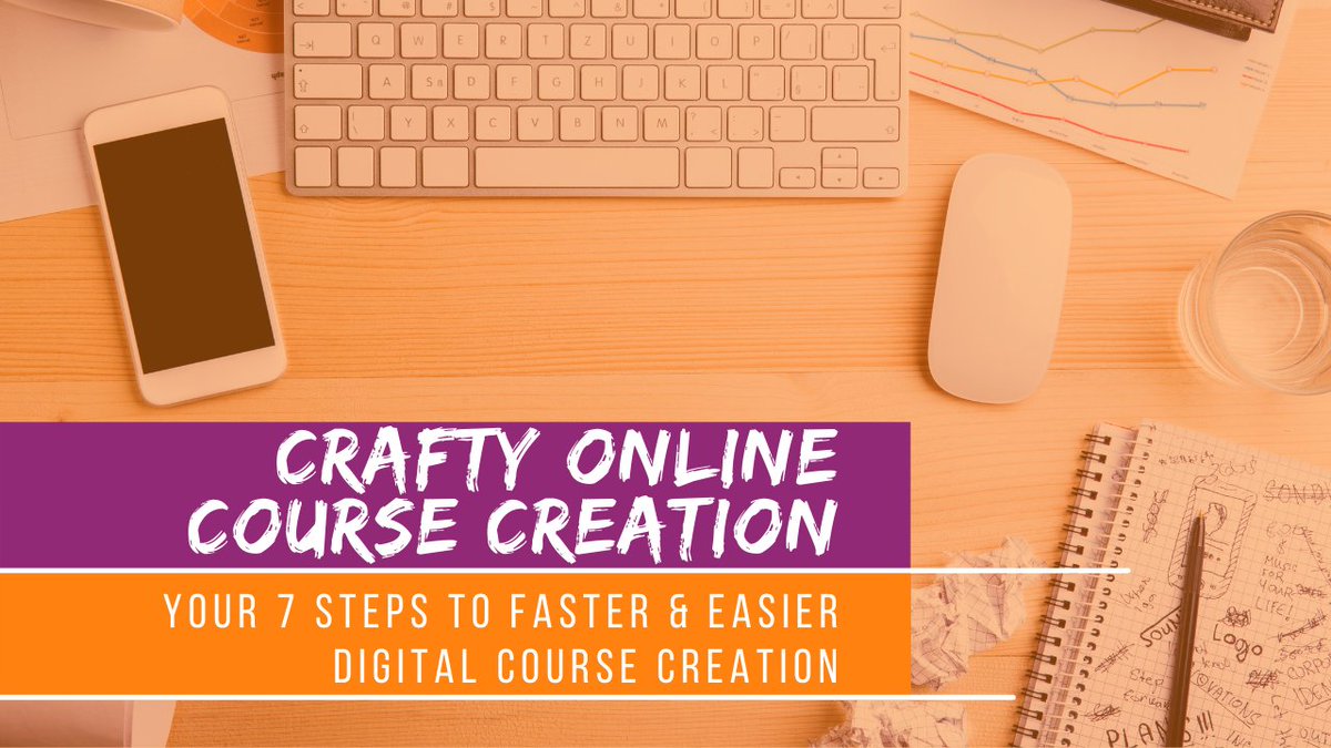 sueweeks's tweet photo. Is "Crafty Online Course Creation" for you? - https://t.co/MXfHOybynk
Learn how to create an online course. 
Here's what's included! https://t.co/KPKlYmecHQ