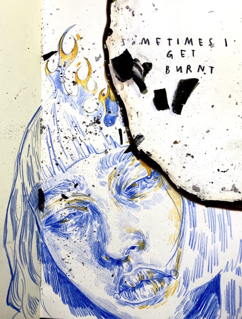 gloriecoeur's tweet photo. artwork from when i was struggling to heal https://t.co/XHMN1UUPwo