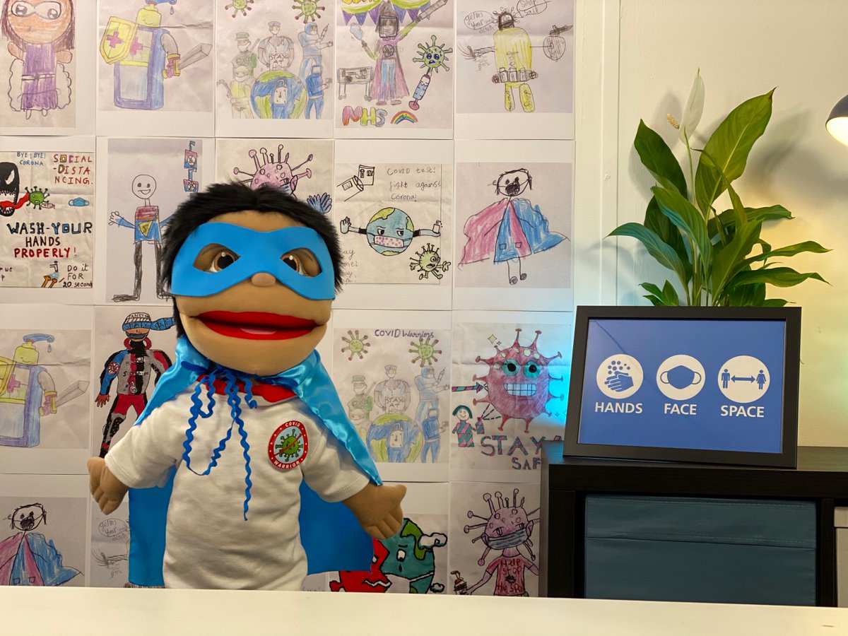 UoSMedia's tweet photo. 🦸‍♀️🦸The team @LifelabSoton have created a programme for "COVID Warriors" in primary schools to help them prevent the spread of #COVID19.

Read more, and watch the videos here:

https://t.co/Rm23Z5uDeq https://t.co/YsqFLXMn9u
