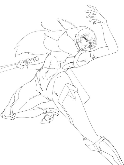 おっぱいぷるーんぷるんなアサギさん下書き 