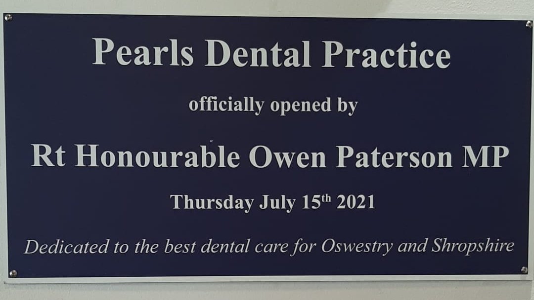 OswestryPearls's tweet photo. Delighted to have officially opened this morning with thanks to @OwenPaterson. We are currently taking on new patients so please get in touch if you are looking for a new dental practice! https://t.co/HHWzkQfR8V