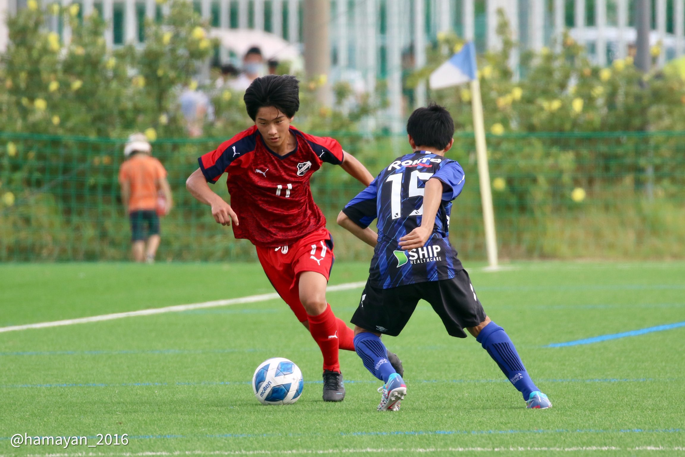 تويتر はまやん على تويتر 第36回 日本クラブユースサッカー選手権 U 15 大会 関西大会 ガンバ大阪堺 柏田sc 21 7 3 J Green堺 T Co T1j50mwxpd