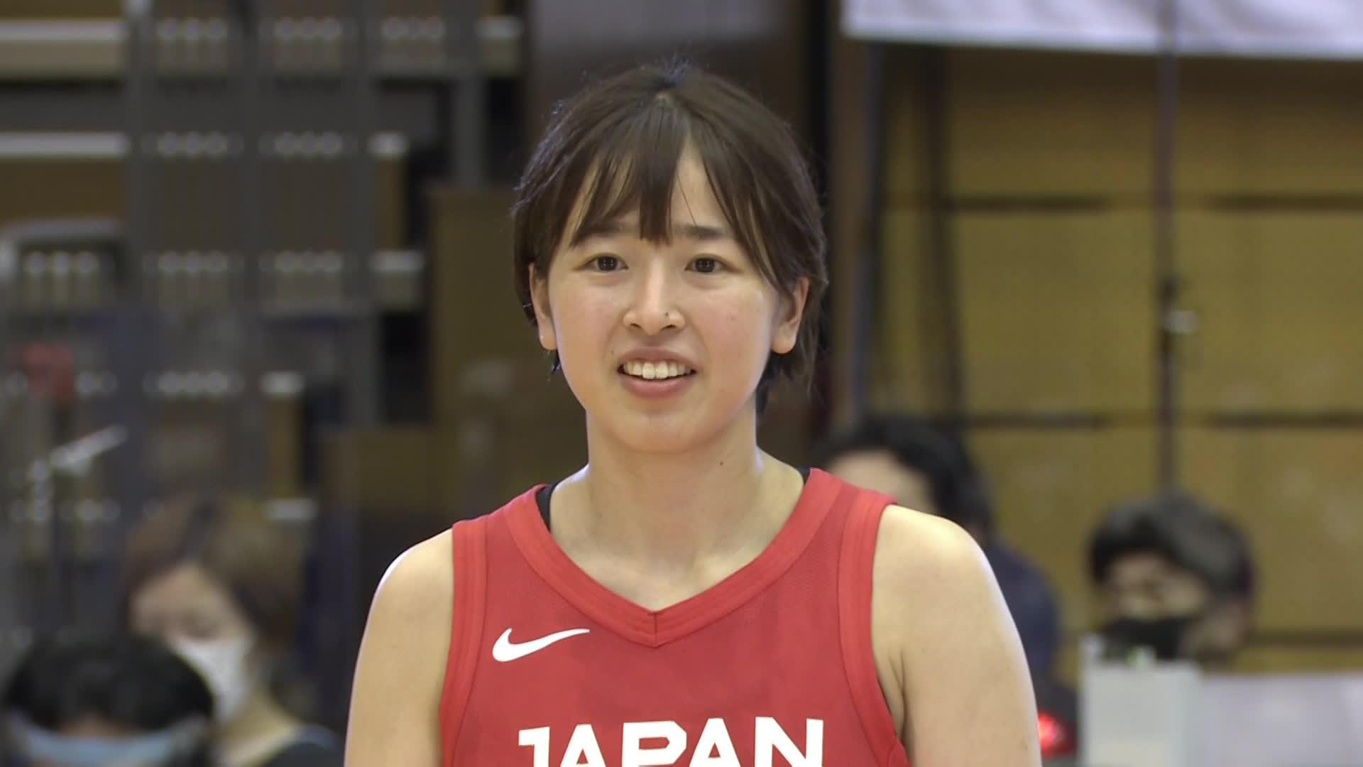 バスケットボール日本代表 三井不動産カップ Mvpは三好南穂選手 3pシュート5本を含む17得点の大活躍 オコエ選手に髪を直してもらい受賞式へ N12miyoshi Okoyemoni バスケットliveで配信中 T Co Ny96zwazj9 観ようぜ日本代表戦