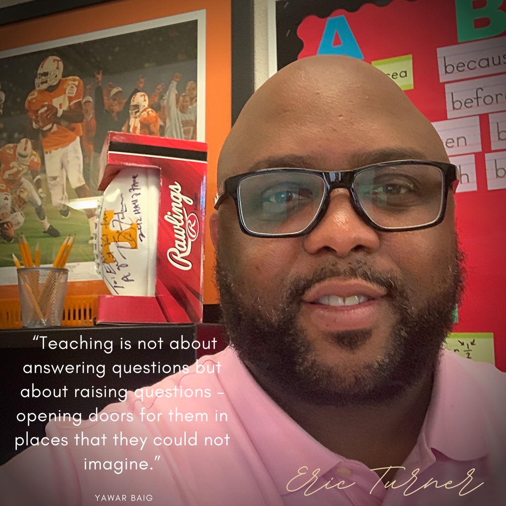 CWSuccess_'s tweet image. @CWSuccess_ Podcast Episode 56 features Eric Turner, SPED Teacher, Anna K. Davie Elementary School, Rome, GA., conversing on "Perseverance" Listen to this impactful episode on conversationswithsuccess.org or conversationswithsuccess.libsyn.com