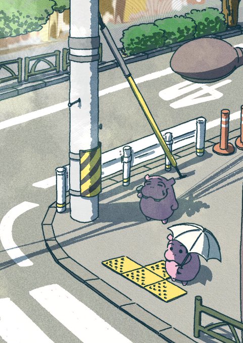 「crosswalk」 illustration images(Latest｜RT&Fav:50)｜3pages