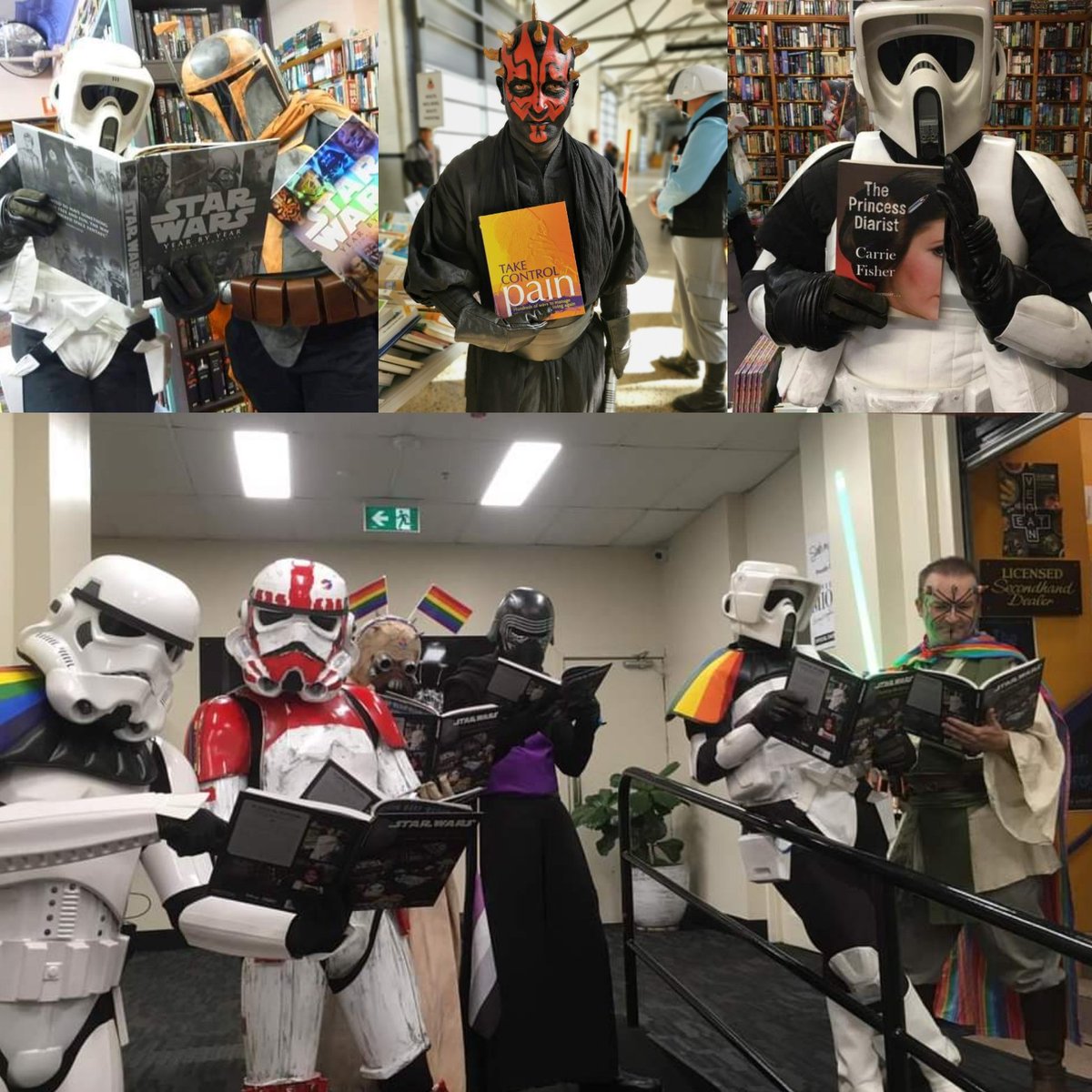 Do you like reading and love Star Wars then join us at the Hobart Library this Saturday, 17th July between 11:00am - 12:00pm.
Bookings can be made through the Libraries link below or just walk in on the day.

eventbrite.com.au/e/501st-legion…

#thylacineoutpost #starwars #501stlegion