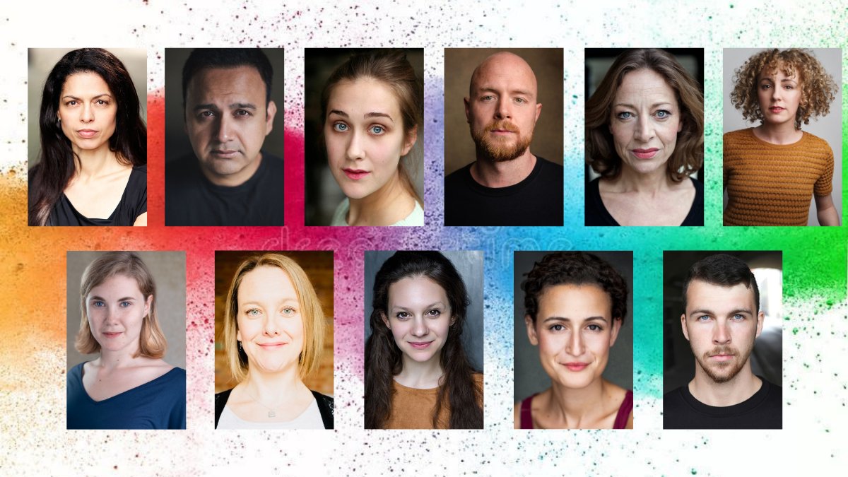 We've got faces new and old making up our acting ensemble for Hotbed Festival this year! Clockwise from top left: Myriam Acharki, Shakil Hussain, Bess Roche, Lukas Lee, Caroline Wildi, Kate Malyon, Peter Hardingham, Laïla Alj, Leila Ayad, Caroline Rippin, Nyree Williams