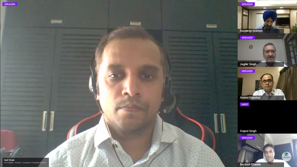 NexgenConferen1's tweet photo. #NGC5G #SpeakingatNGC5G #paneldiscussion #July15
@neil_shah l Vice President - Research l @CounterPointTR Moderator at 5G India Congress 2021 l Virtual Conference
#5G #fifthgeneration #broadbancellularnetworks #digitalcellularnetworks #Telephonenetworks #radiowaves #antenna https://t.co/QuvHABDJ9g