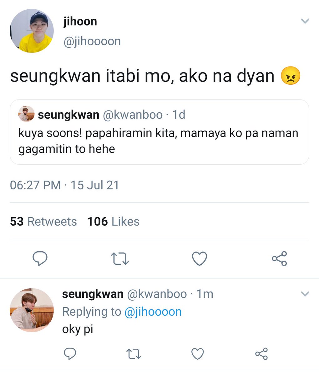 hochimochi_'s tweet photo. – • #soonhoon oneshot filo au where:
#HWFF #HoWooffle @HOWOOnderlandFF https://t.co/BMNtgcIhQH