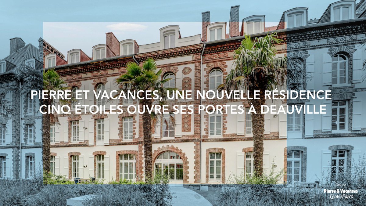 Notre nouvelle résidence Presqu’île de la Touques***** à Deauville s’étend au Bâtiment historique des Douanes, mettant le patrimoine architectural du XIXème siècle en valeur 🎉 Nouvelle illustration du savoir-faire de #PierreEtVacances et de la montée en gamme #Reinvention2025