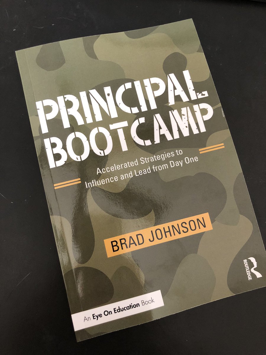 Axeman1962's tweet image. Finally going to start my #principalbootcamp book. Really looking forward to learning! Thanks @DrBradJohnson