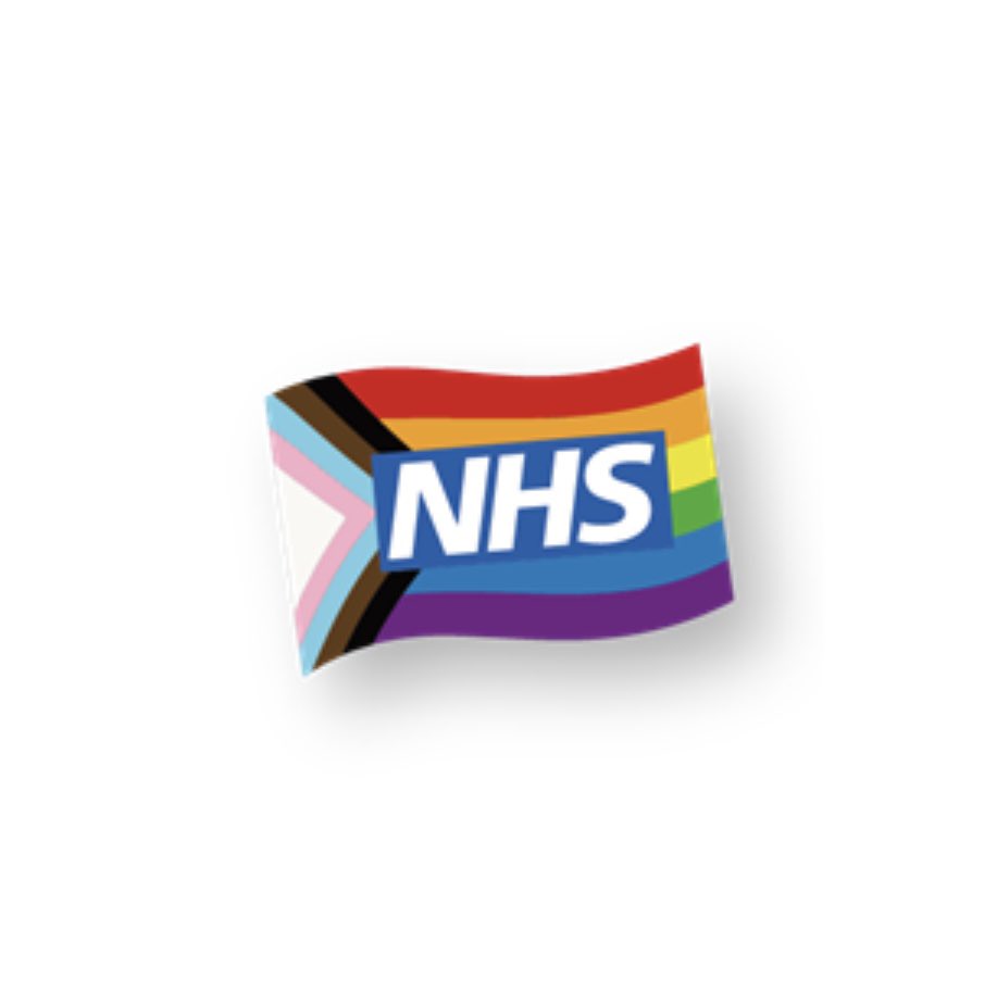 Love that the NHS & my trust are now using the Progress Pride Flag #nhsprideflag #progressprideflag #pride 🏳️‍🌈🏳️‍⚧️