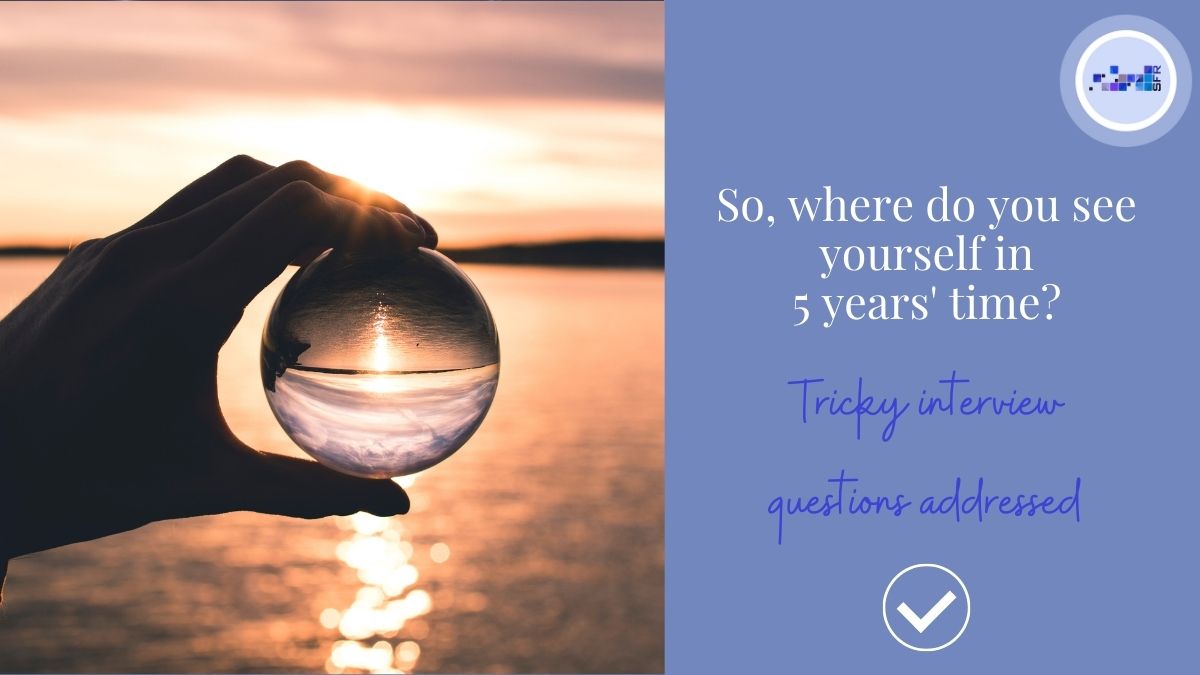 Today, we would like to talk about #jobinterviewquestions that we really don’t like!  Here’s a good one:

Where do you see yourself in 5 years’ time? 

Why is it so bad? How would you answer?  Check out our tips here:  👇
buff.ly/3dKgxVt