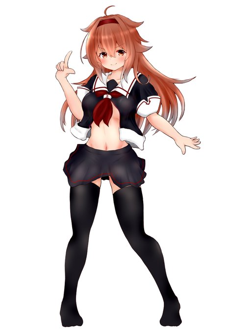 描き終わるまではいつも全身じゃなく上半身、バストアップだけ投稿しようって思うんだけどおへそとニーハイは白露さんのアルテマウェポンだから結局ほぼ全身絵になる
なんなら絵を中央に持っていくバランスとりで足首が消えたりする
なんで靴はいてないのって?趣味だよ 