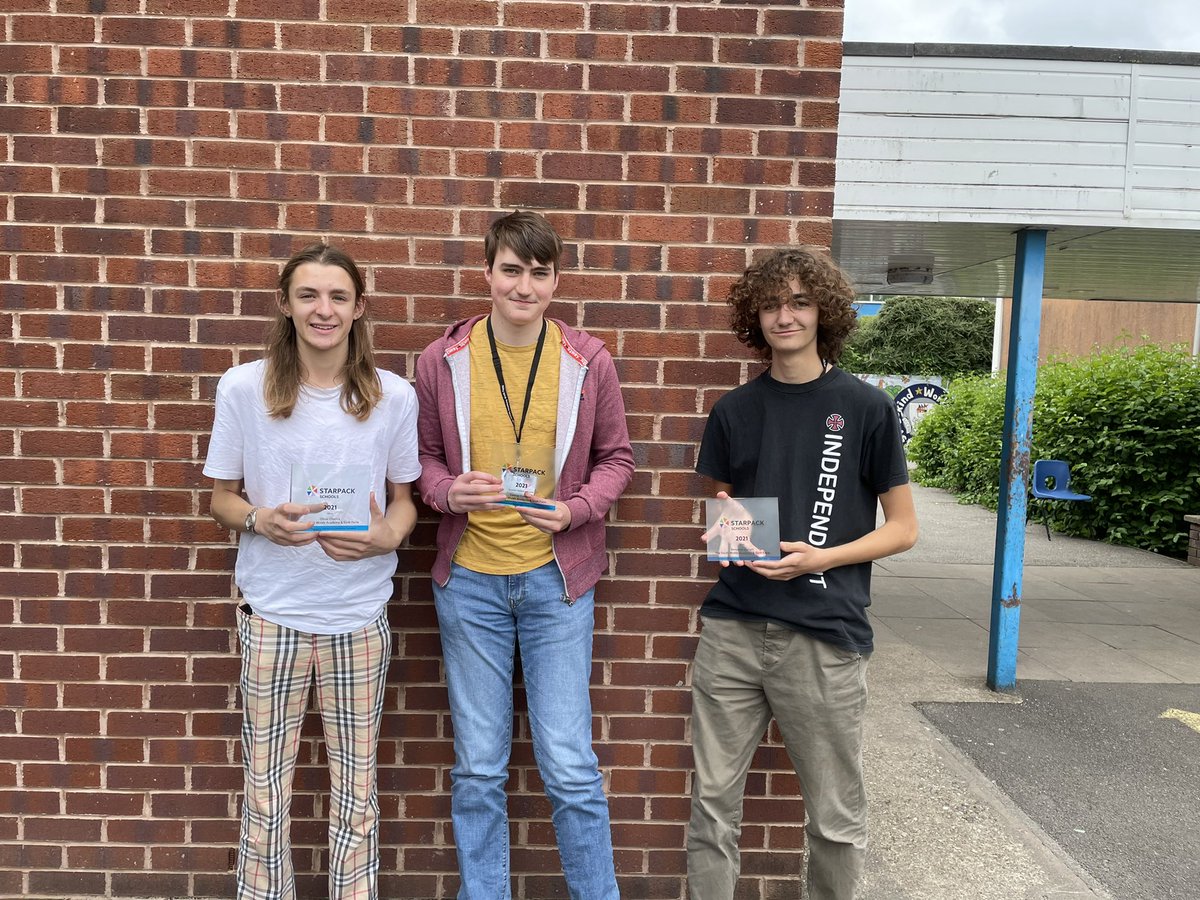Well done to Oliver, Ben (silver) and George (gold) for their fantastic awards from the <a href="/StarpackComp/">Starpack Competition</a>