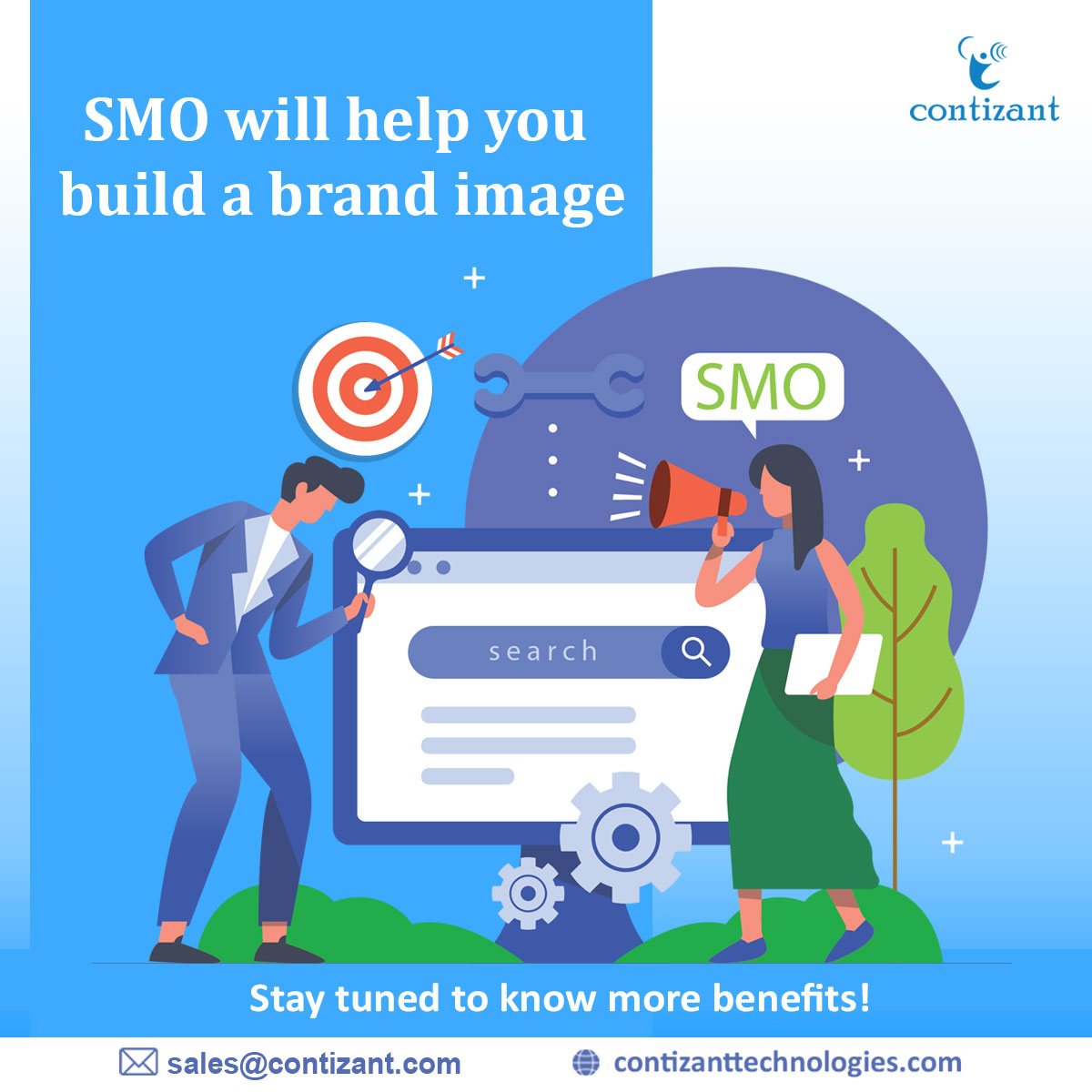 ContizantT's tweet photo. Building a brand image is the most important thing. Contact us for #SMOservices and build the #brandimage for your business - https://t.co/nevlbYcAYM
#ContizantTechnologies #SMO #SMM #Benefitsofsmm #facebookads #digitalmarketingservices #digitalmarketing #Onlinemarketing https://t.co/mRNiXRRBUl