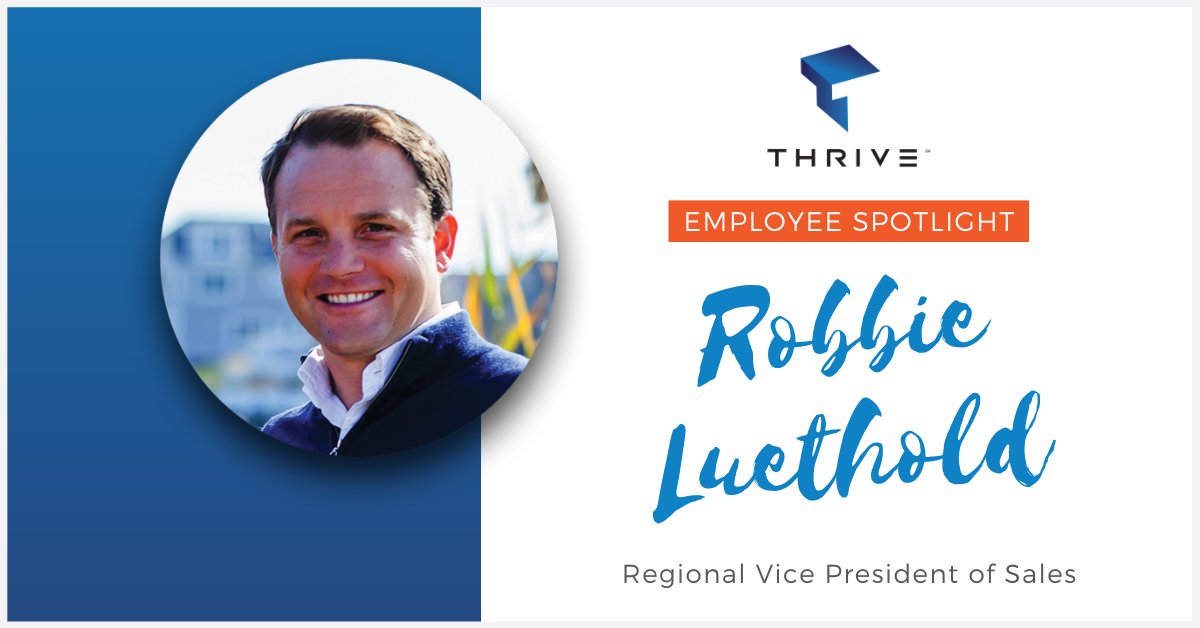 HowardTechAdvis's tweet image. On this installment of the &quot;Thrive&apos;s Employee Spotlight&quot; blog series - our featured employee is Robbie Luethold!  

Robbie Leuthold is the Regional Vice President of Sales. READ MORE HERE – thrivenextgen.com/thrive-employe…

#thrive #thrivemarketing #thriveemployeespotlight