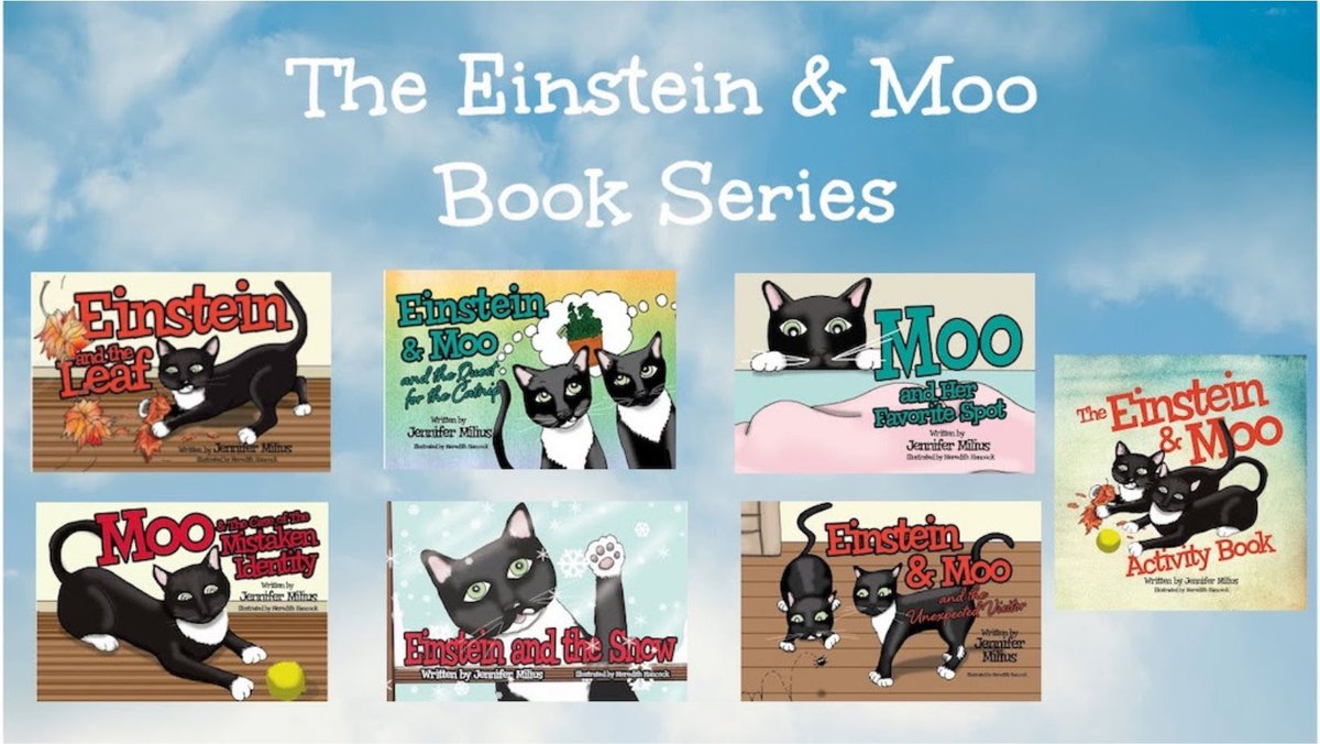 Two kitties + fun adventures are pawsitively purrfect for young readers (0-7) #IARTG #IndieBooksBeSeen #booksforkids 

jennifermilius.com/einsteinandmoo