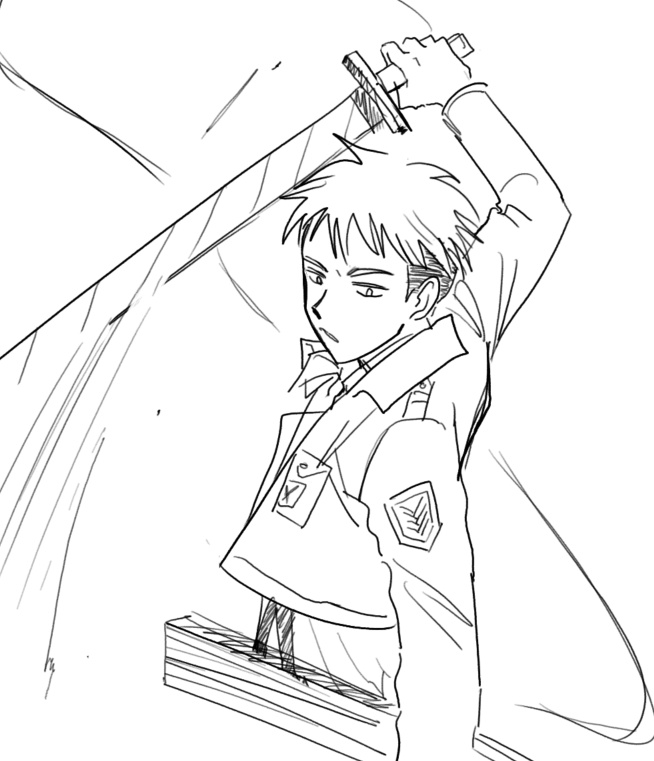 0000MADE's tweet image. Doodle

#jeankirstein #AttackOnTitan #aot