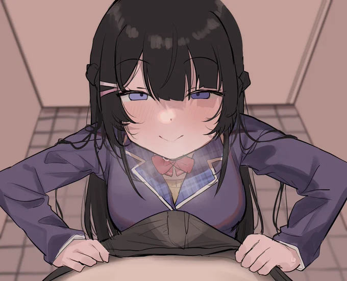 トイレの個室で 