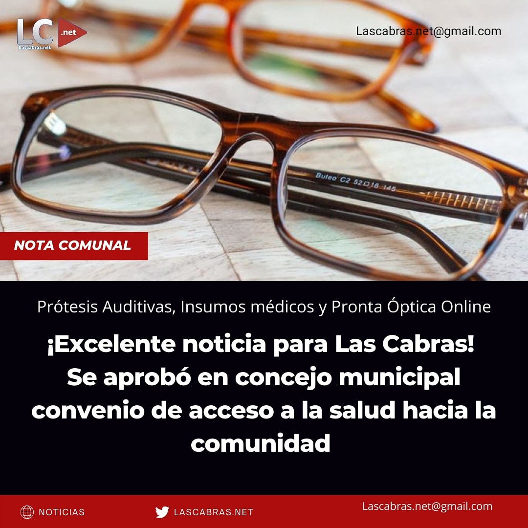 #LasCabras El miércoles 14 de julio se aprobó en concejo municipal el convenio con Achifarp, ( ASOCIACIÓN CHILENA DE MUNICIPALIDADES CON FARMACIAS POPULARES) este tiene por objetivo democratizar el acceso a la salud hacia la comunidad. Más información 👇 m.facebook.com/story.php?stor…