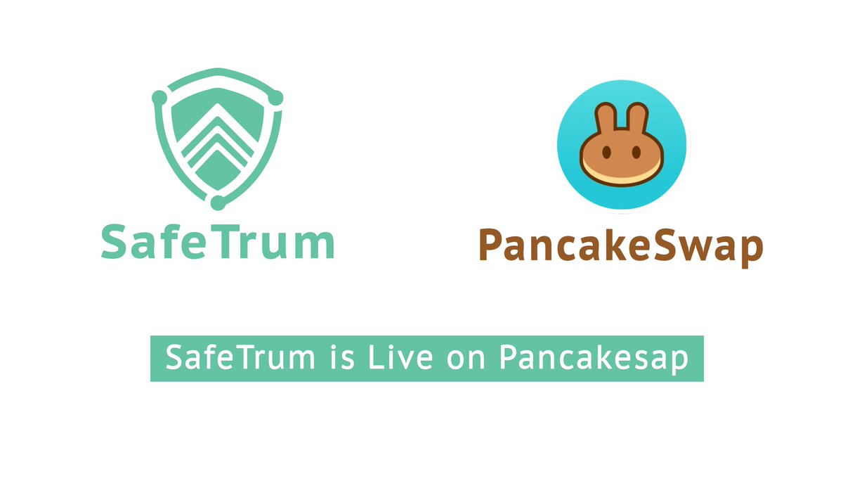 SafeTrum $TRUM Has Been Listed on <a href="/PancakeSwap/">PancakeSwap</a> ✅🚀🚀🔥🔥

✳️ SafeTrum (TRUM) Contract: bscscan.com/token/0x79b87b…

✳️Buy on PancakeSwap: 

exchange.pancakeswap.finance/#/swap?inputCu…

Stay Tuned, Big News is Coming🚀

#Bitcoin  #BinanceSmartChain    #Tokensale #SafeTrum #TRUM