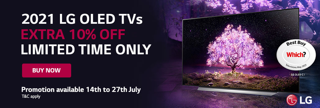 Massive 10% off selected OLED's till the 27th July 
Click to view now - cramptonandmoore.co.uk/lg-oled-promot…