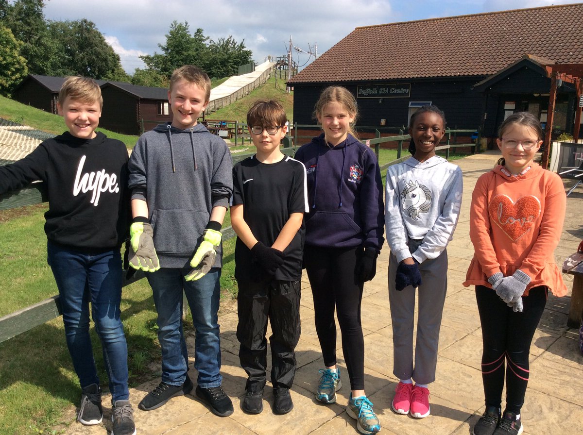 WhatfieldSchool's tweet photo. Our year six children had a fantastic time tobogganing at @SuffolkSki for their leavers’ trip earlier this week https://t.co/oHv63biz1e