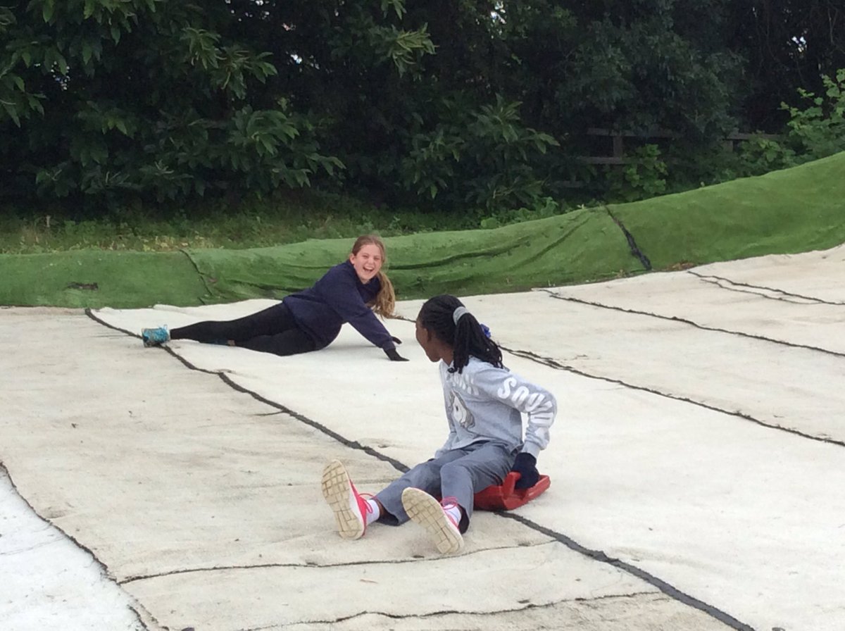 WhatfieldSchool's tweet photo. Our year six children had a fantastic time tobogganing at @SuffolkSki for their leavers’ trip earlier this week https://t.co/oHv63biz1e