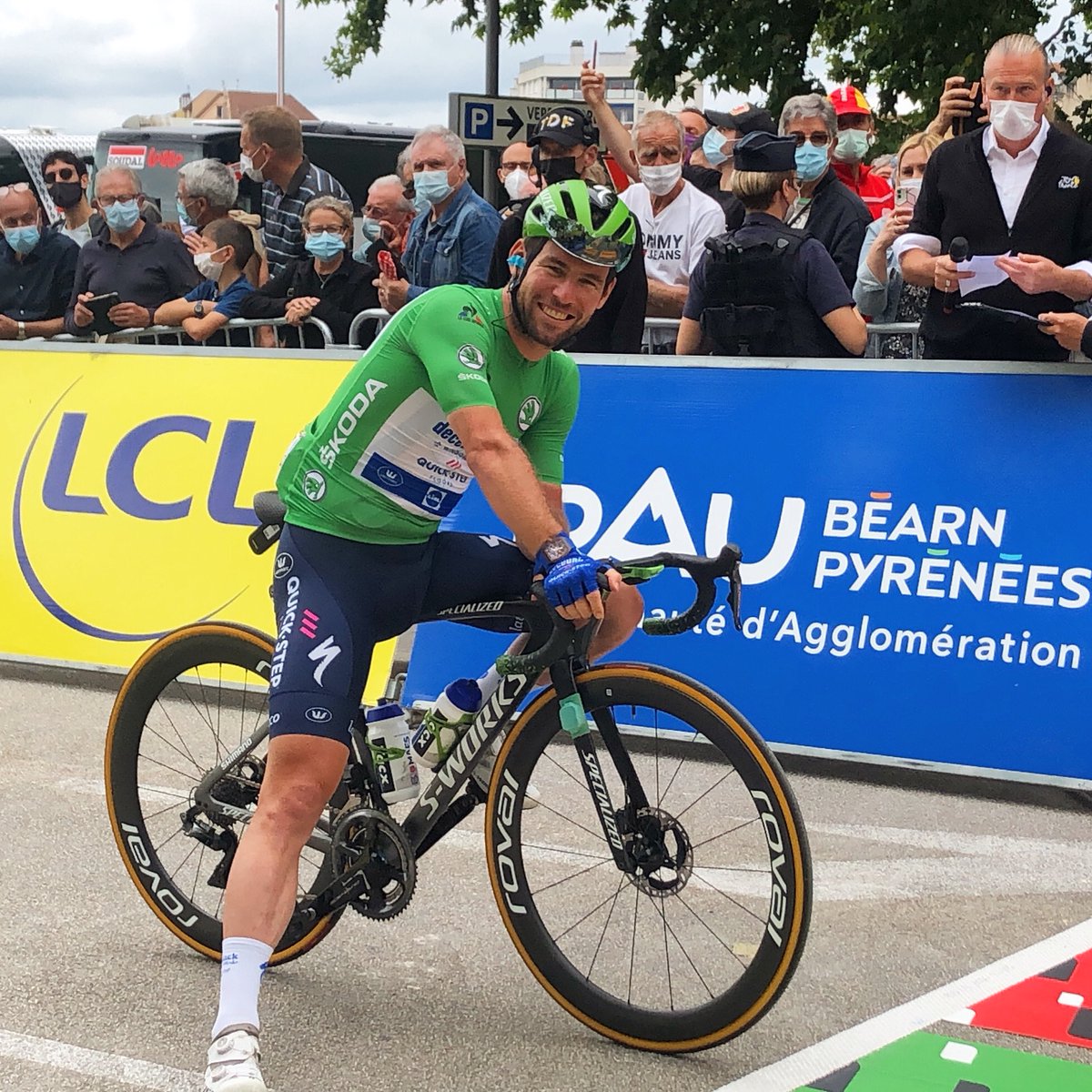 MLMPau's tweet photo. 🚩Pau-🏁Luz Ardiden @LeTour 
15 juillet 2021 #tdf2021 https://t.co/humF8e0Ffv