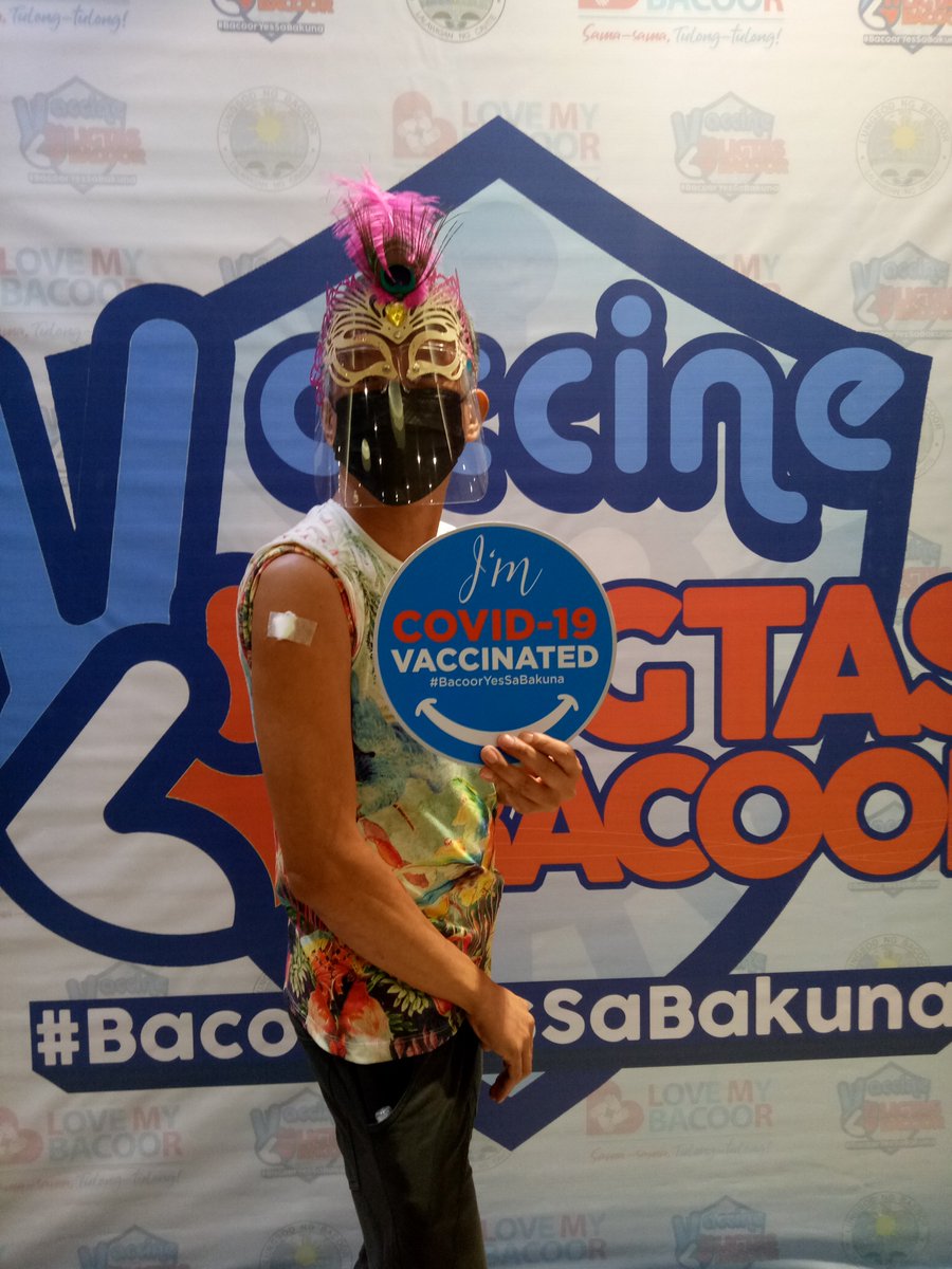Mother_Henn's tweet photo. Finally😍.... I'm fully BEKSccinated! BAKSccinated! Salamat Dakilang Lumikha🙏
Let's go VAC to normal mga beks/baks! #PilipinasKongMahal #IngatAngatBakunaLahat #PfizerBioNtech #HerdImmunity #COVID19 #vaccination #vaccinated https://t.co/RvyYy8S2U3